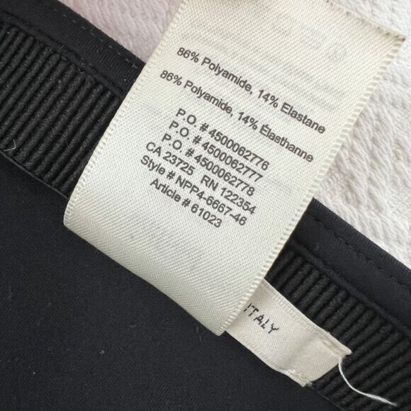 Aritzia Wilfred Women Size XS Italian Fabric Black Pull on Leggings Pants Lounge - Picture 3 of 15